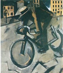 The Cyclist - Mario Sironi