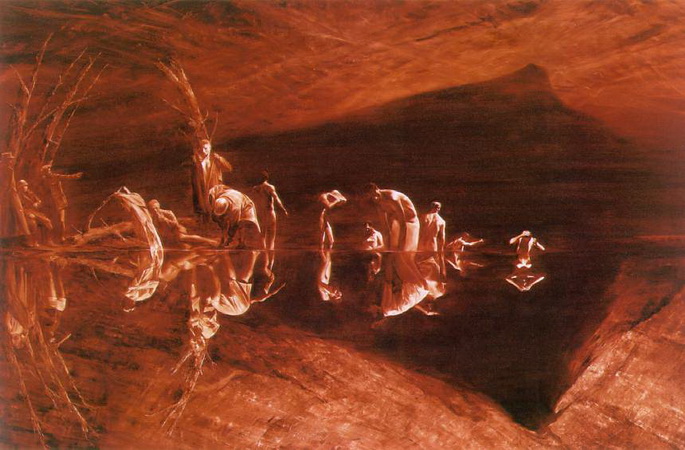 Mount Sainte-Victoire, 1987 - Mark Tansey