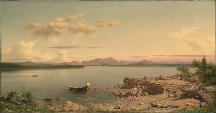 Lake George, 1862 - Martin Johnson Heade