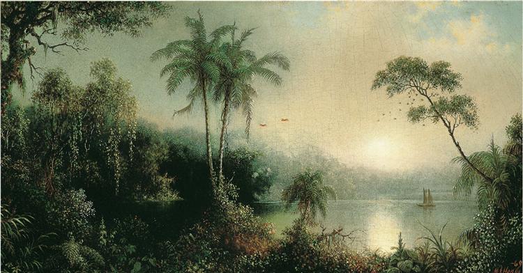 Sunrise in Nicaragua, 1869 - Мартин Джонсон Хед