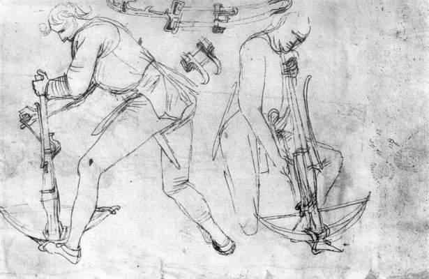 Two Armbrustspanners, 1475 - 1490 - Мартін Шонгауер