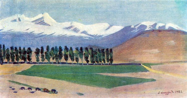 Aragats, 1922 - Martiros Sarian
