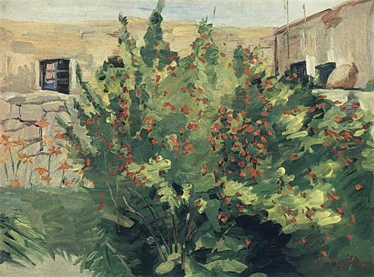 Flowering garnet, 1947 - 马尔季罗斯·萨良