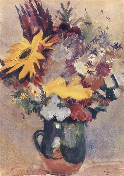 Flowers, 1912 - Martiros Sarjan
