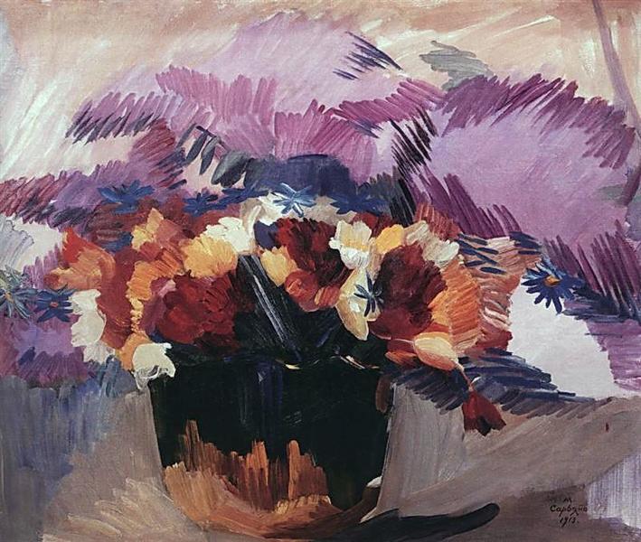 Flowers, 1913 - Мартирос Сарьян