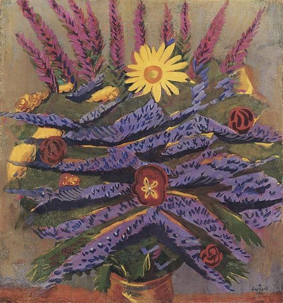 Flowers, 1916 - Martiros Sarian