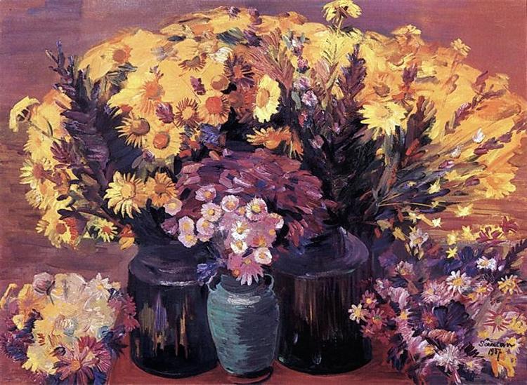 Flowers, 1937 - Martiros Sarjan