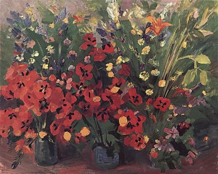 Poppies, 1947 - Мартирос Сарьян