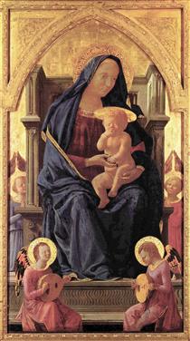 Virgen y el Niño - Masaccio
