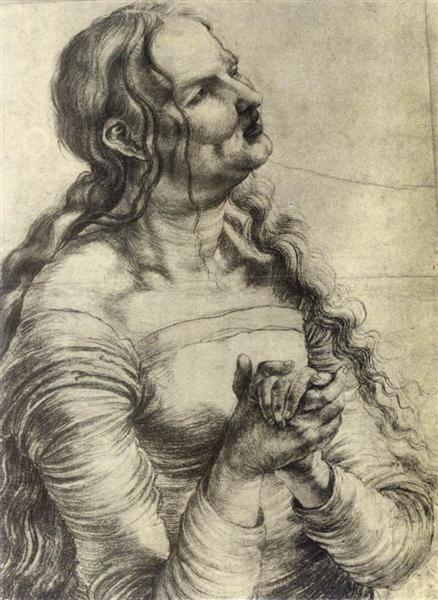 Weeping Woman, 1512 - 1514 - Матиас Грюневальд