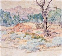 Landscape with Tree - Maurice Braun