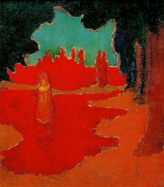 Spots of Sunlight on the Terrace, 1890 - Maurice Denis