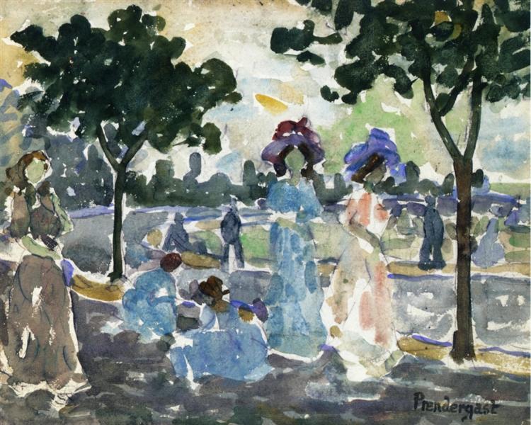 Road to the Shore, c.1915 - c.1916 - Maurice Prendergast
