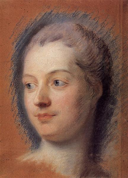 Madame de Pompadour - Моріс Кантен де Латур
