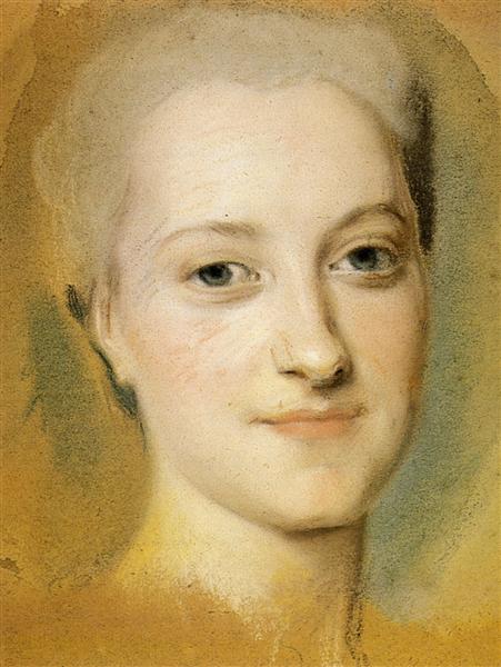 Princess Christina of Saxony - Морис Кантен де Латур