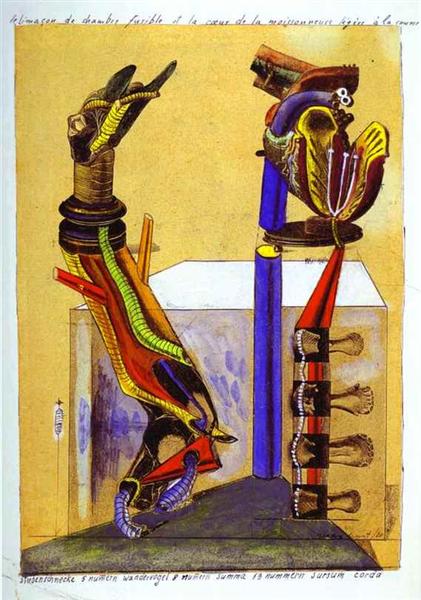 The slug room, 1920 - Max Ernst