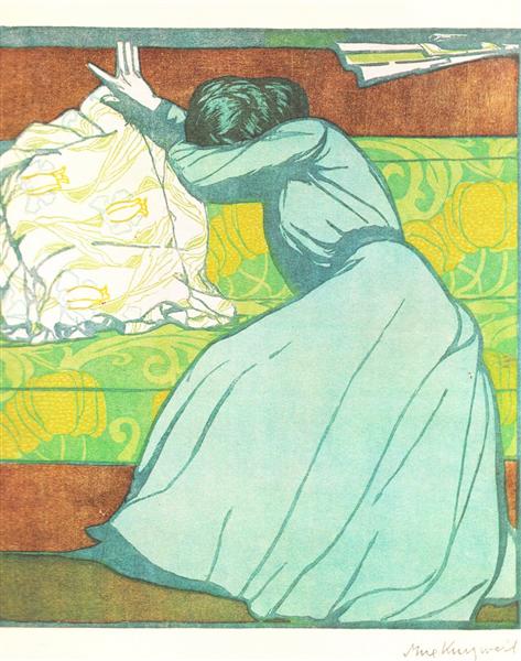 The Cushion, 1903 - Макс Курцвайль