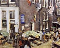 Jewish quarter in Amsterdam - Max Liebermann