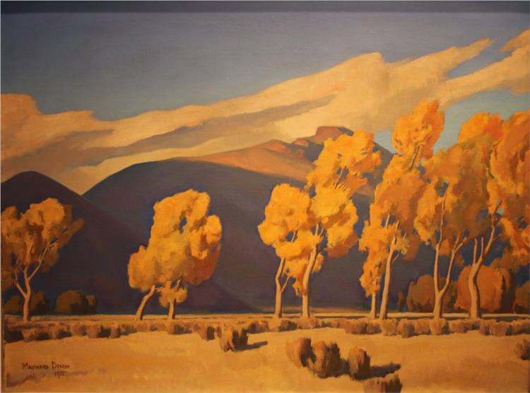 November in Nevada, 1935 - Maynard Dixon