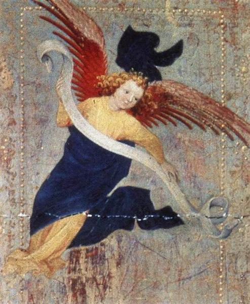 Angel (from Altar of Philip the Bold), 1399 - Melchior Broederlam