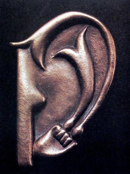 Giacometti's Ear, 1933 - Meret Oppenheim