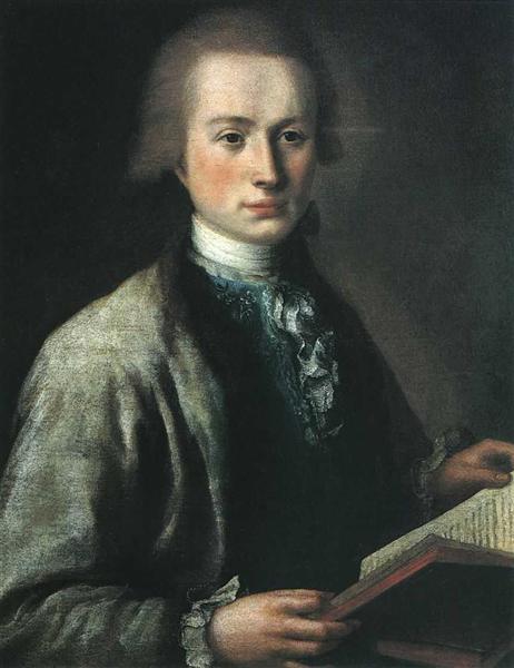 Portrait of A. G. Spiridov, 1772 - Михаил Шибанов