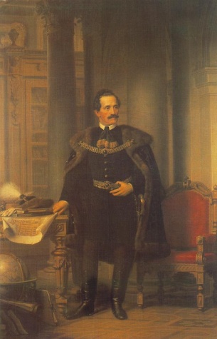 Portrait of Emil Desseweffy, 1866 - Miklos Barabas