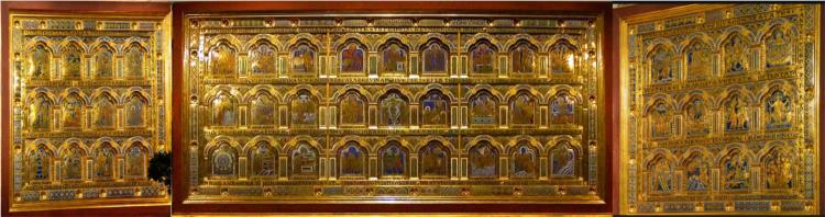 Klosterneuburg Altar - All Panels, 1181 - Ніколаc Верденський