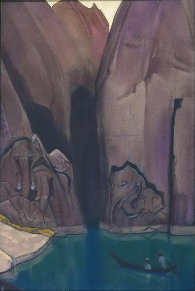 Ashram, 1940 - Nicolas Roerich