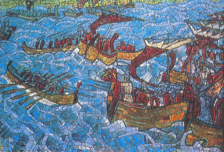 Battle, 1906 - Nicolas Roerich