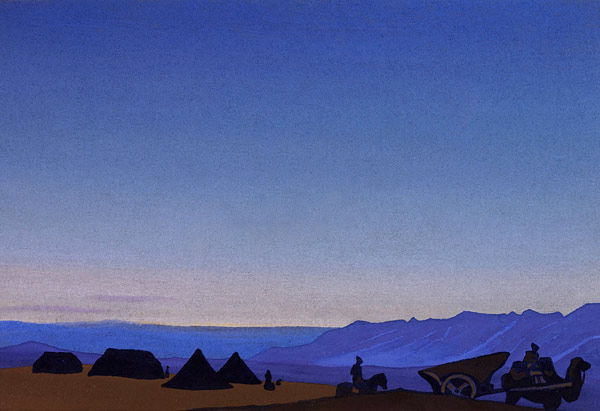 Caravan, 1931 - Nikolái Roerich