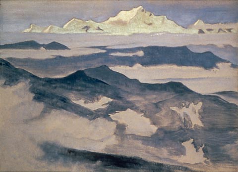 Evening, 1924 - Николай  Рерих