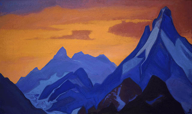 Evening, 1939 - Nicholas Roerich