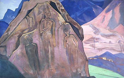 Giants of Lahaul, 1931 - Nicholas Roerich