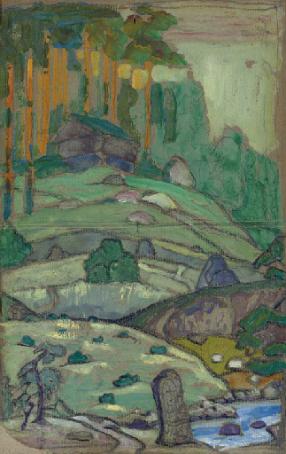Hills, 1912 - Nicholas Roerich