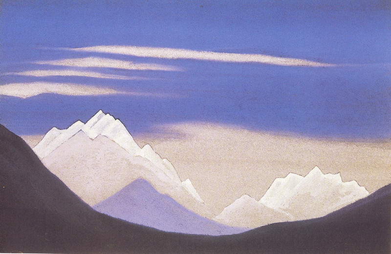 Himalayas Nicholas Roerich WikiArt Org   Himalayas 27 