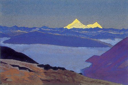 Jelep La, Tibetan Frontier, 1936 - Nikolái Roerich