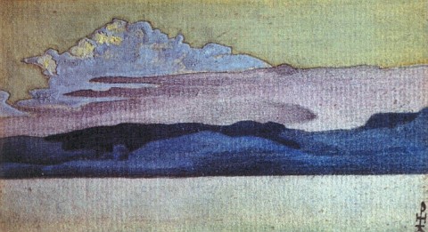 Karelian study, 1918 - Nicolas Roerich