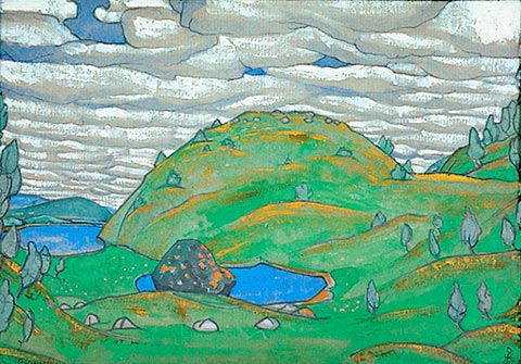 Kiss the Earth, 1912 - Nikolái Roerich