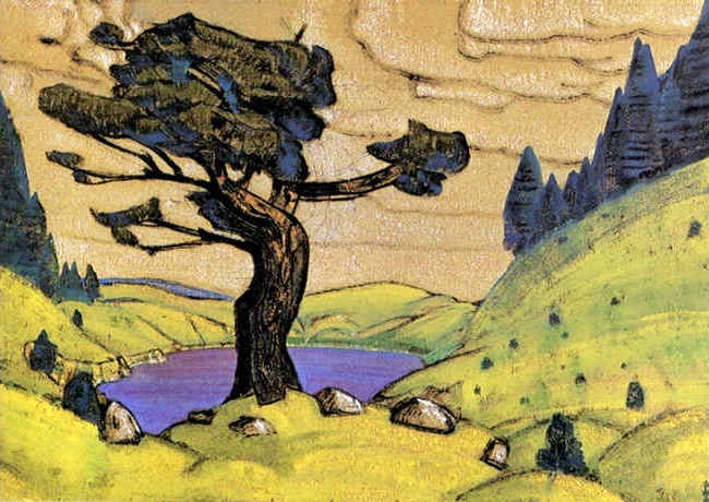 Поцілунок землі, 1912 - Микола Реріх