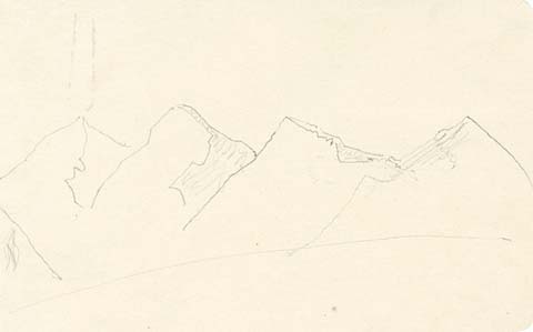 Lahaul mountains, 1931 - Nikolái Roerich