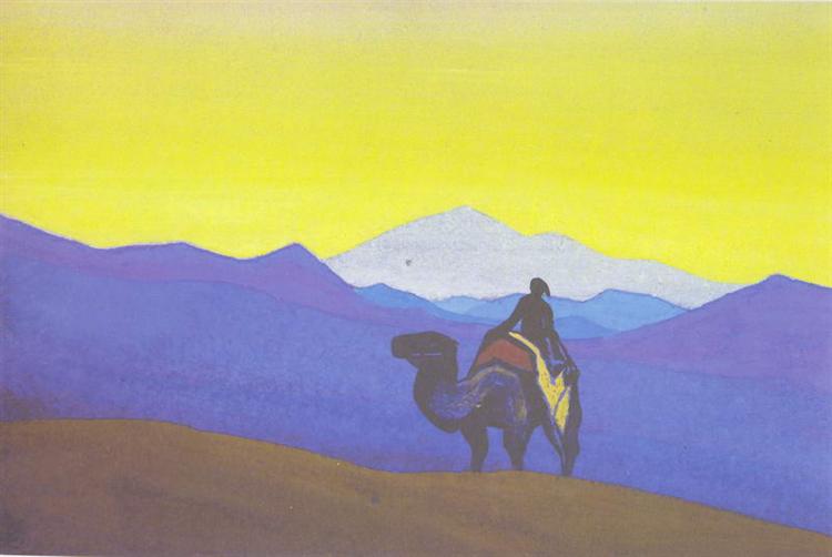 Lonely stranger, 1931 - Nicolas Roerich