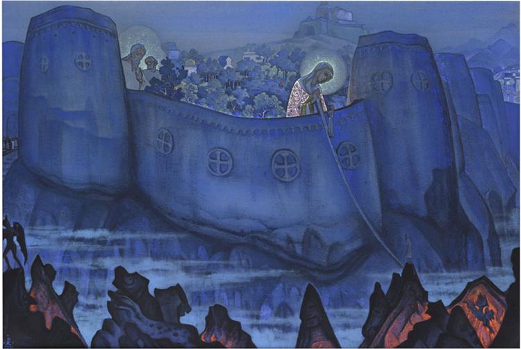 Madonna Laboris, 1931 - Nicholas Roerich