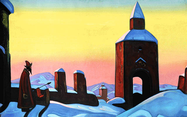 Message to Tiron, 1940 - Nikolai Konstantinovich Roerich