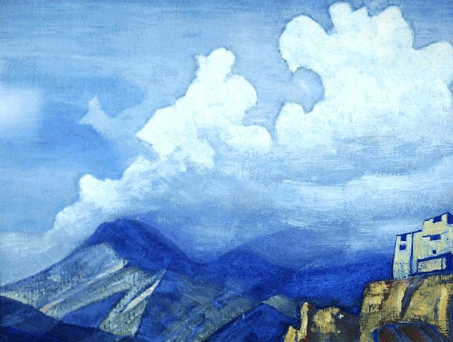 Mountain Abode, 1933 - Николай  Рерих