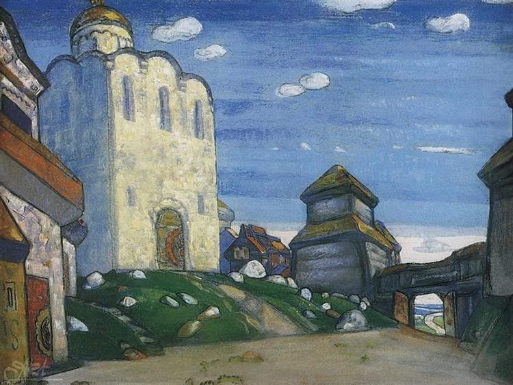 Putivl, 1908 - Nikolai Konstantinovich Roerich