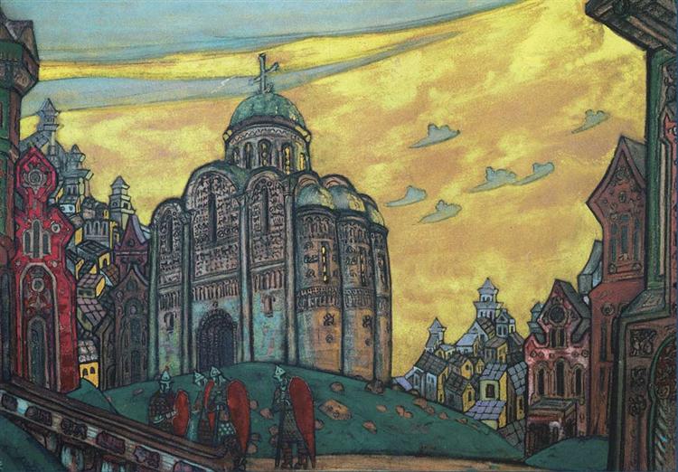Putivl, 1914 - Nikolái Roerich