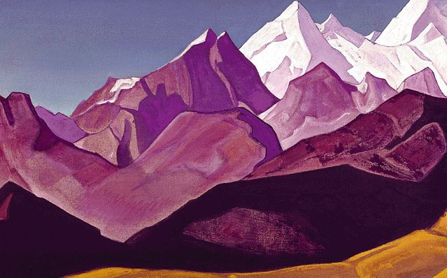 Sacred Himalayas, 1932 - Nicolas Roerich