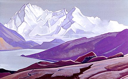 Sacred Himalayas, 1934 - Nicolas Roerich