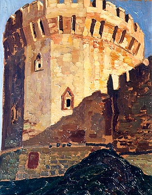 Smolensk. Tower., 1903 - Nikolai Konstantinovich Roerich
